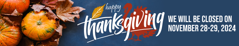  We will be closed on November 28th and 29th for Thanksgiving | Green Village Garage